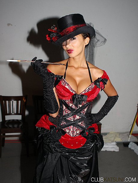 Middle-aged oriental lady Katsuni goes to work as an exotic dancer - Image 4 of 15  in Skirt category   featuring Katsuni 