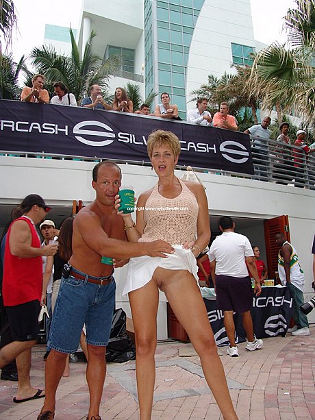 Old Tracy lick flashes her pussy in a public upskirt & masturbates at home - Image 9 of 20  in Dildo category   featuring Tracy Lick 