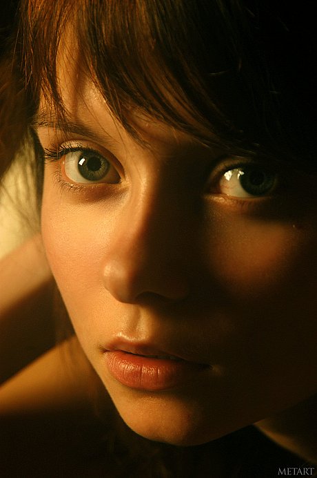 Emo slut GF woman Anna S reveals her tiny breasts and furry snatch in her bedroom - Image 12 of 21  in Teen category   featuring Anna S 
