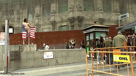 Public Disgrace starring Juliette March, Mona Wales, Xavi Tralla Porn Images - Image 8 of 21  in Pussy category   featuring Mona Wales, Juliette March, Xavi Tralla 