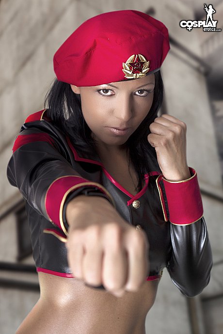 Dark haired beauty Mea Lee works her hot body free of cosplay clothing - Image 4 of 12  in Dildo category   featuring Mea Lee 