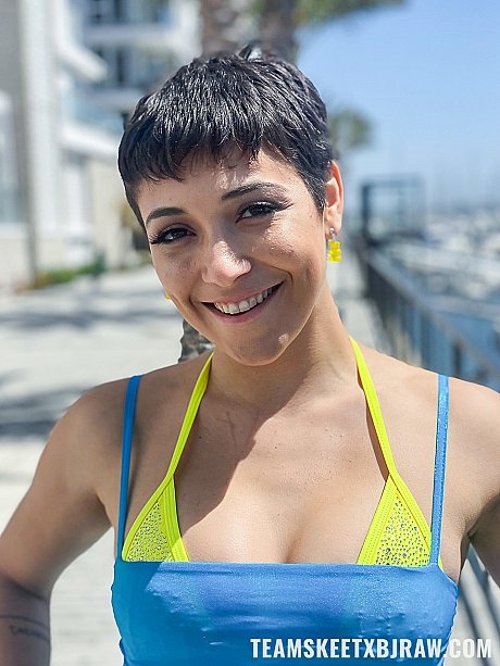 Hot MILF Brooklyn Gray teases in a bikini & gives her hubby BF lover some oral pleasure - Image 3 of 21  in Cum In Mouth category   featuring Brooklyn Gray, Romeo Mancini 