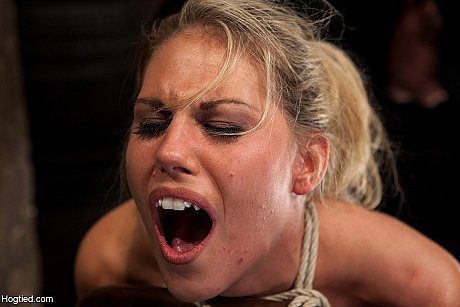 Cutie Charisma Cappelli gets her twat toyed & her mouth plowed while tied up - Image 13 of 21  in Ass category   featuring Charisma Cappelli 