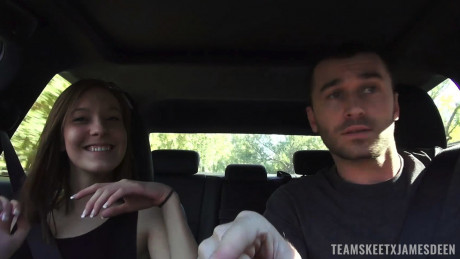 Gorgeous teen Molly Manson gets pulled by her hair & plowed by James Deen - #1273329