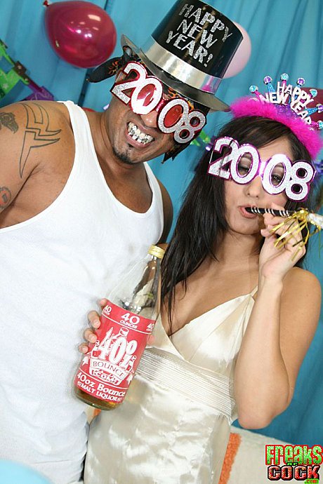 Reena Sky takes crazy sperm shower from black stud with massive cock - Image 2 of 18  in Pussy category   featuring Reena Sky 