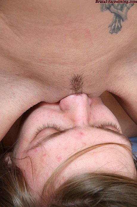 Long legged chicks face sit a submissive man while jerking on his meat - Image 4 of 16  in Close Up category  