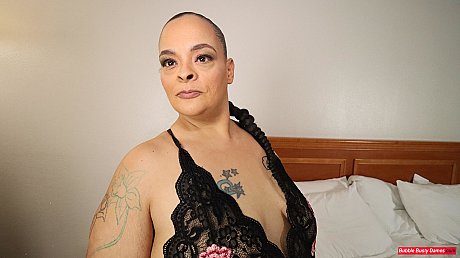 SSBBW Strawberrys Delight shows her monstrous behind in black undies - Image 3 of 12  in Close Up category   featuring Strawberrys Delight