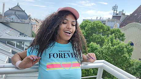 Black sweetie Tina Fire flaunts her saggy titties before getting into a swingers party - Image 2 of 21  in Pussy category   featuring Tina Fire, Dean Van Damme, Matt Bird 