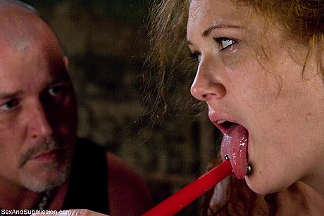 MILF with a monstrous butt Sabrina Fox gets punished with a vibrator in bondage - Image 19 of 21  in Dildo category   featuring Mark Davis, Sabrina Fox 