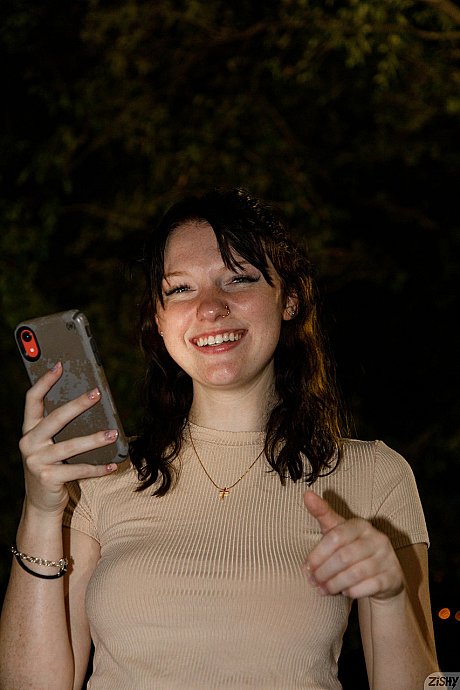 Pretty babe Emberlynn Schmidt shows her fine yummy boobies & her monstrous ass - Image 5 of 12  in Babe category   featuring Emberlynn Schmidt 