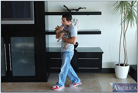 Sweet teen Mulani Rivera rewarding her neighbor with hardcore fucking - Image 1 of 16  in Teen category   featuring Mikey Butders, Mulani Rivera 