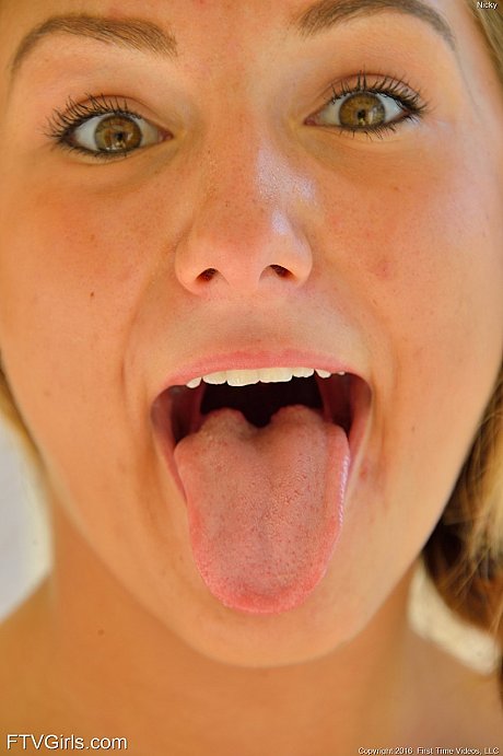 Shameless babe Nicky flashes her delicious cunt while posing in public - Image 20 of 21  in Babe category   featuring Nicky 