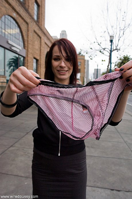 Femdom Princess Donna makes her sex slave eat her panties & crawl in public - Image 16 of 20  in Lesbian category   featuring Dana DeArmond, Princess Donna 