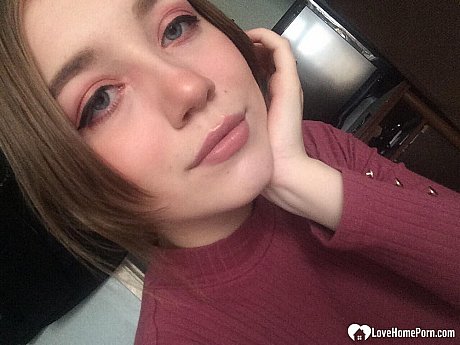 Amateur beauty teases with her lovely delicious boobies and delicious booty in the mirror - Image 14 of 20  in Teen category   featuring Eliza Thorn 