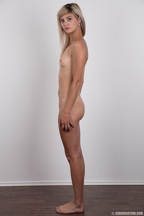 Young Karolina hopes to break into porn by peeling her short skirt to pose naked - Image 15 of 20  in Babe category   featuring Karolina 
