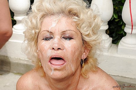 Filthy grandmother with large round jugs gets blowbanged and bukkaked outdoor - Image 13 of 16  in Outdoor category   featuring Dora Stein 