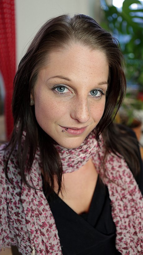 German first timer Sara poses totally nude before getting dressed - Image 21 of 21  in Babe category   featuring Sara 