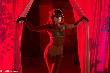 Wild redhead Maitresse Madeline Marlowe strokes submissive man schlong - Image 3 of 20  in Cumshot category   featuring Maitresse Madeline Marlowe, Tony Orlando 