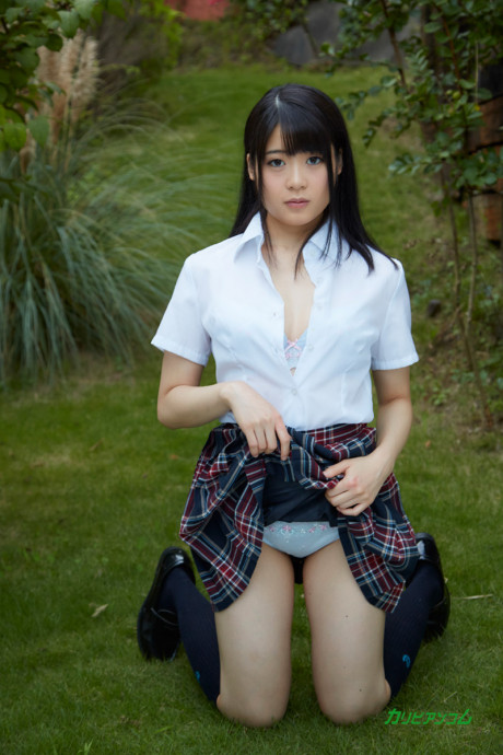 Chinese hottie Runa Mitsuki gets her bush fingered, toyed and rammed - #430327