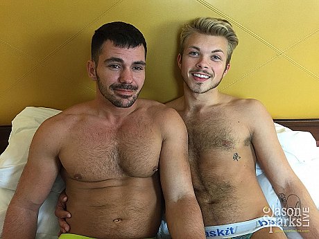 Pretty gay men Austin Ryder and Brogan Reed taste each other's cock - Image 5 of 21  in Gay category  