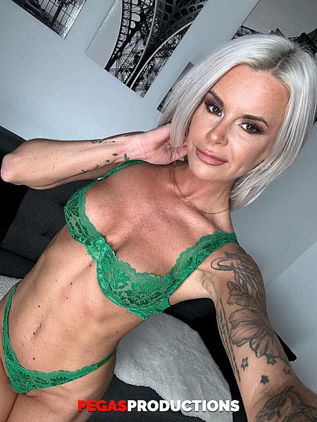 Mom La thin blonde and blondie teenie with piercings Princess 69 strip and pose - Image 18 of 20  in Threesome category   featuring La Petite Blonde, Princess 69 