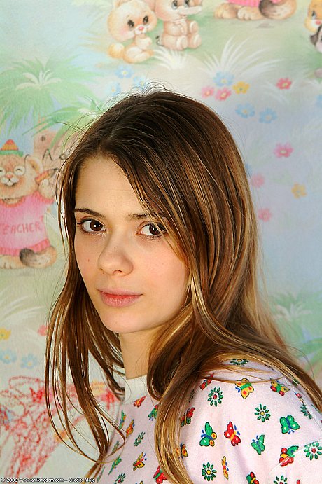 Pregnant amateur teenie Moniq undresses and spreads her coochie in a solo - Image 2 of 20  in Pussy category   featuring Moniq 