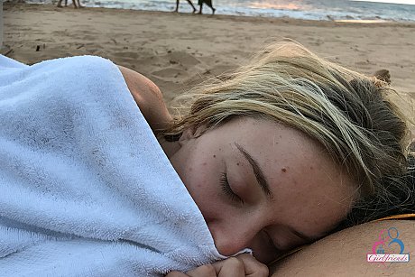 Sweet amateur GF Haley Reed exposes her hard nips and touches her vagina - Image 17 of 20  in Outdoor category   featuring Haley Reed 