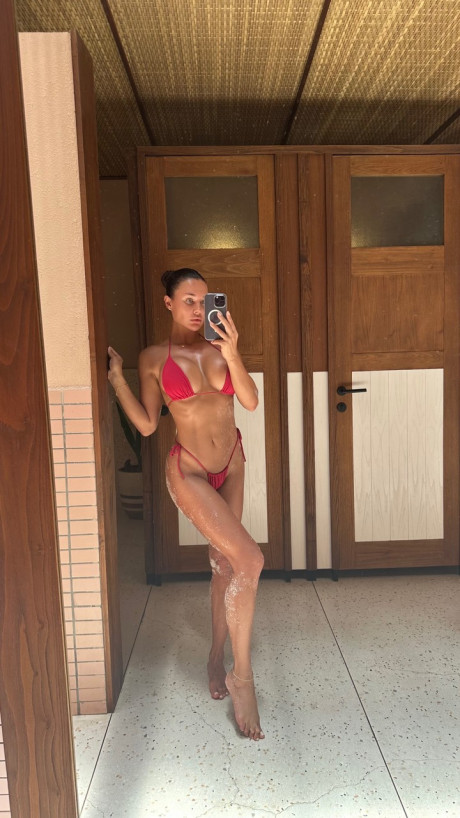OnlyFans babe Monomur Fit poses in skimpy outfits in a hot selfie compilation - #561194