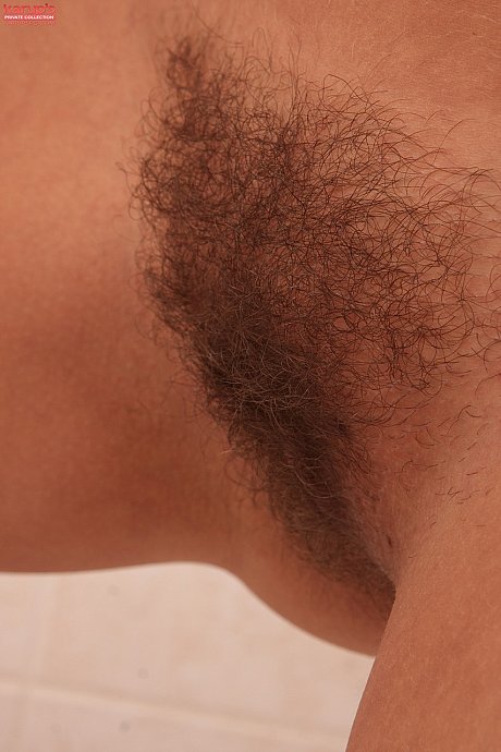 Pretty amateur young Regina fingers her hairy beaver in the bathtub - Image 8 of 21  in Teen category   featuring Regina 