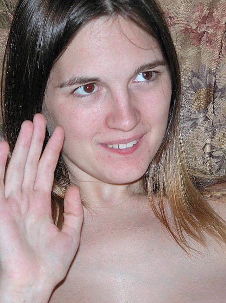 Ravishing sweet pregnant teenie Natalie strips & spreads her pink snatch on the couch - Image 20 of 20  in Pussy category   featuring Natalie 