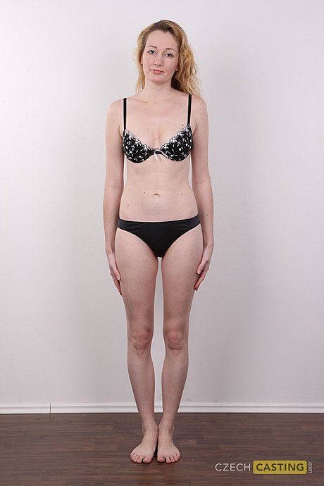 Fair skinned amateur Barbora takes a chair for a closeup of her twat - Image 7 of 20  in Tiny Tits category   featuring Barbora 