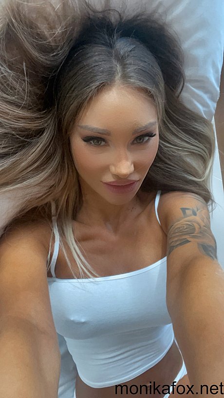 Marvelous Russian pornstar Monika Fox shows her humongous boobs and puffy snatch - Image 2 of 15  in Pussy category   featuring Monika Fox