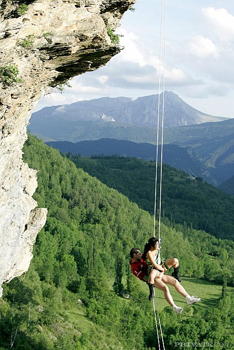 Hot chinese mountain climber swallows her guide's hard to get rescued - Image 12 of 16  in Outdoor category   featuring Lady Mai 