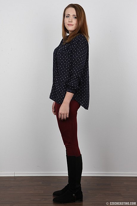 Perky breasted Marketa has large puffy nipples and a smiley face - Image 3 of 20  in Babe category   featuring Marketa 