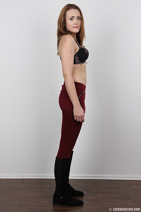 Perky breasted Marketa has large puffy nipples and a smiley face - Image 5 of 20  in Babe category   featuring Marketa 