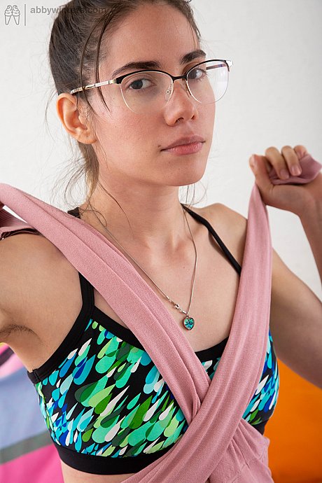 Australian nerd Paola G teases with her sizzling body and silky cunt - Image 2 of 20  in Pussy category   featuring Paola G 