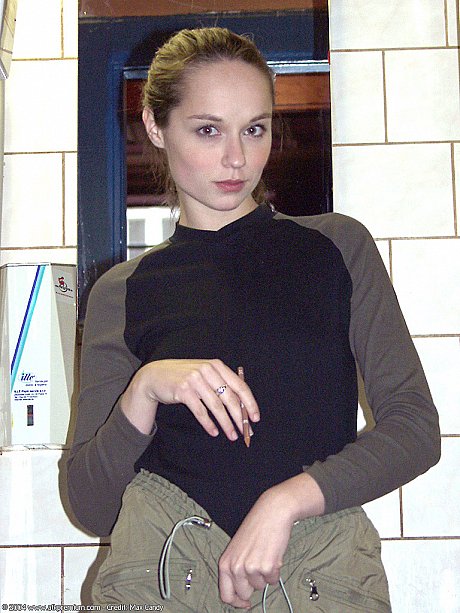 Gorgeous amateur brunette Sara shows her furry snatch ass & titties in the toilet - Image 17 of 20  in Pissing category   featuring Sara 