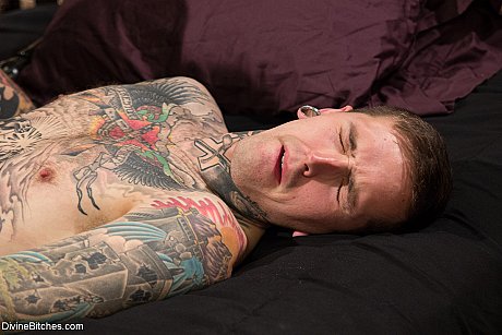 Red Hair Maitresse Madeline Marlowe anal fingering a male sub & jerking him off - Image 9 of 20  in Close Up category   featuring Maitresse Madeline Marlowe, Ruckus 