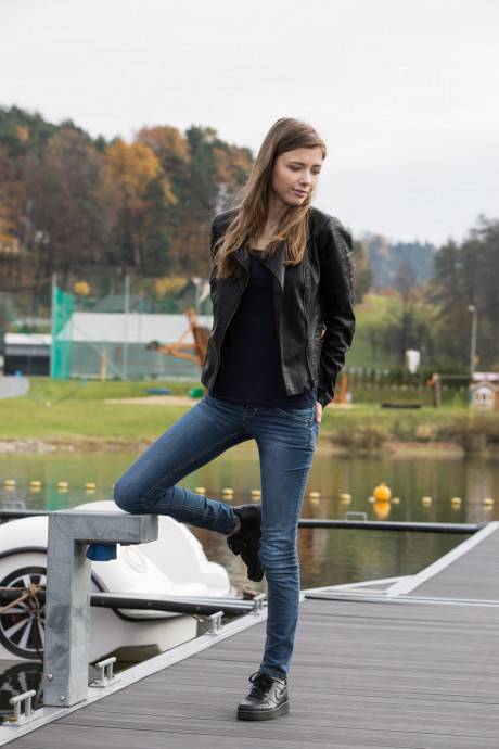 Fine teen Mia I reveals her perfect breasts and poses in public - #1251698