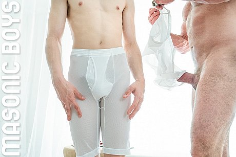 Gay Master Savage gives twink Apprentice fresh teen a hot blowjob and rides his ass - Image 20 of 20  in Gay category  