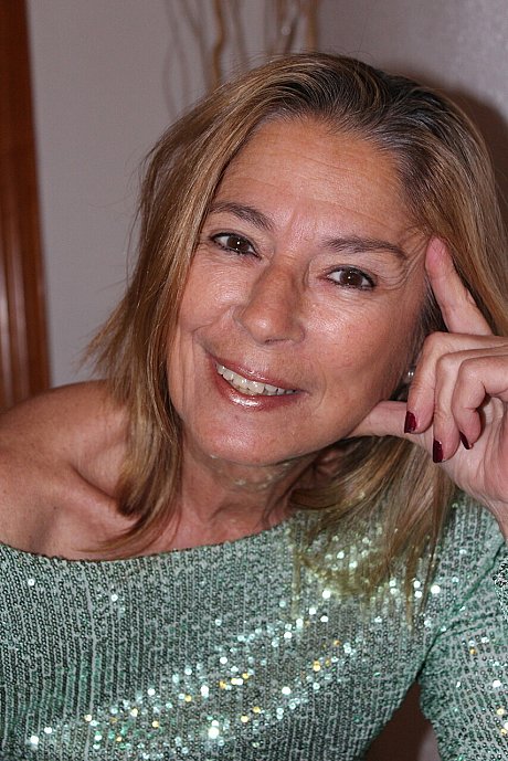 Older skank chick Marta Style models a sexy bodystocking before getting naked - Image 13 of 16  in Pussy category   featuring Marta Style 