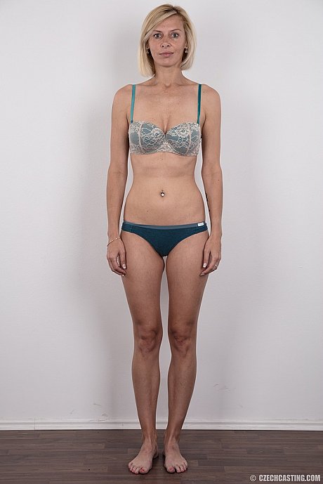 Freckle faced Zaneta takes off her short dress to reveal her slender nude bod - Image 5 of 20  in Babe category   featuring Zaneta 