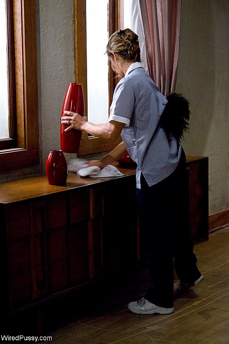 Maid Felony getting disciplined by her boss slut woman Maitresse Madeline Marlowe - Image 5 of 20  in Lesbian category   featuring Maitresse Madeline Marlowe, Felony 