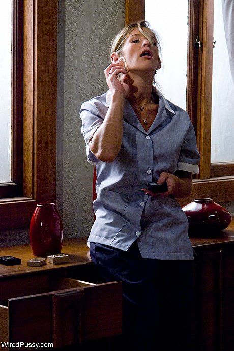 Maid Felony getting disciplined by her boss slut woman Maitresse Madeline Marlowe - Image 8 of 20  in Lesbian category   featuring Maitresse Madeline Marlowe, Felony 