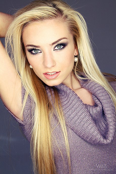 Beautiful blondie petite whore GF broad Diana strips lovely dress to and stretches naked - Image 7 of 16  in Babe category   featuring Diana Fox 
