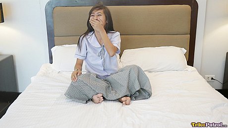Slender Filipina amateur Erika Lopera strips and poses nude in a hotel room - Image 2 of 21  in Teen category   featuring Erika Lopera 