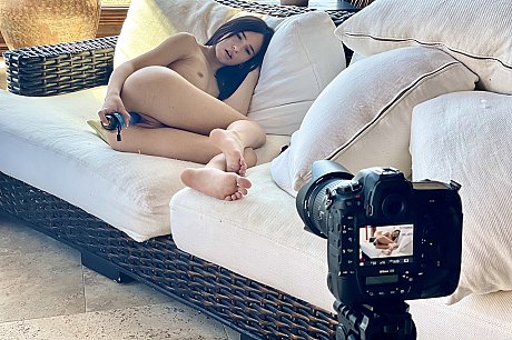 Fine amateur babe Dakota spreads her legs and drills her twat with a toy - Image 20 of 20  in Model category   featuring Dakota Tyler 