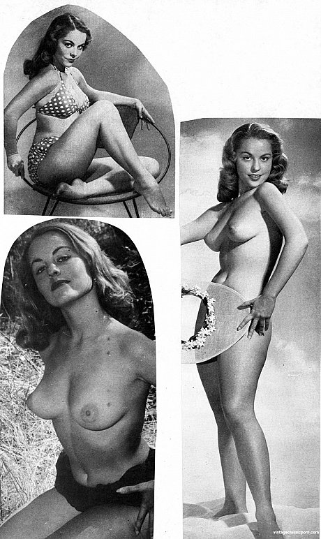 Ravishing brunette Diane Webber bares her hot body during a vintage photoshoot - Gallery #6831