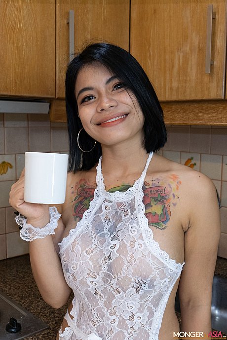 Amateur chinese with tattoos Nani lets out her mesmerizing titties & gives head - Gallery #1969