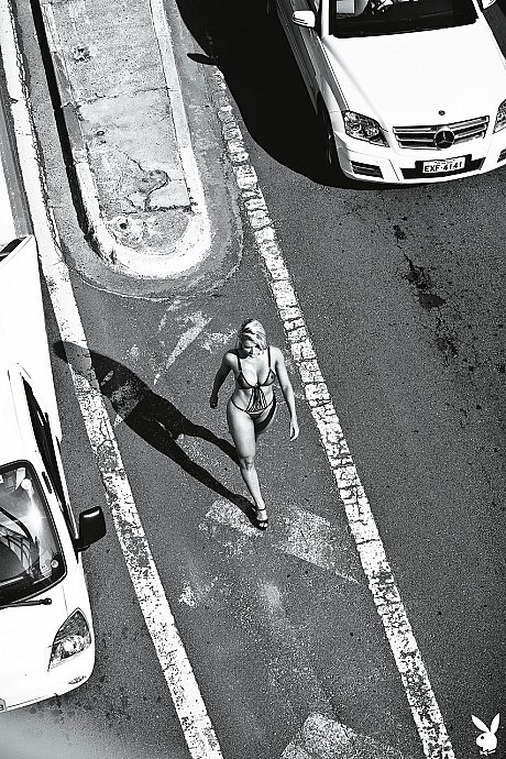 Glamorous babe Aryane Steinkopf shows her tanned boobies & her gigantic behind - Image 14 of 18  in Outdoor category   featuring Aryane Steinkopf 